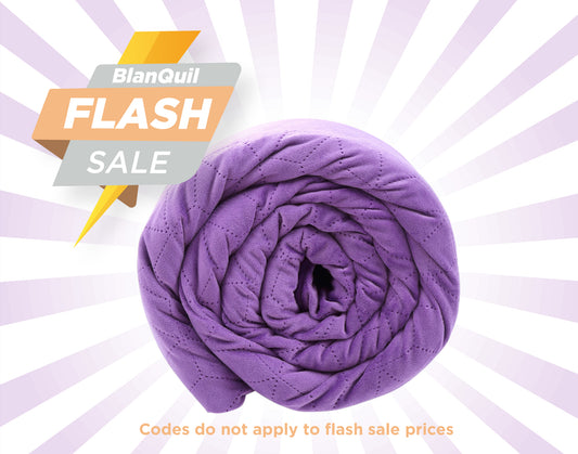 Lilac BlanQuil Quilted Weighted Blanket FLASH SALE!