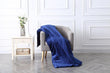 BlanQuil Quilted Weighted Blanket - Taupe & Navy - End of Year Clearance Sale - BlanQuil